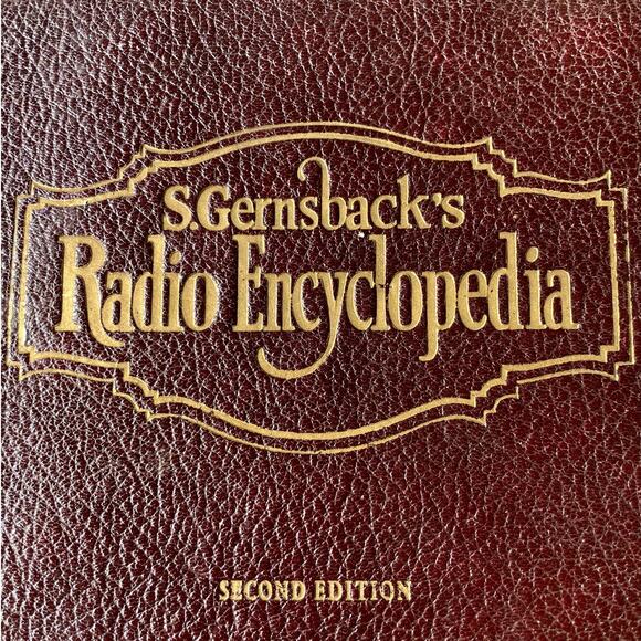 S. Gernsback's Radio Encyclopedia 2nd Edition Signed 1931 - Picture 2 of 13